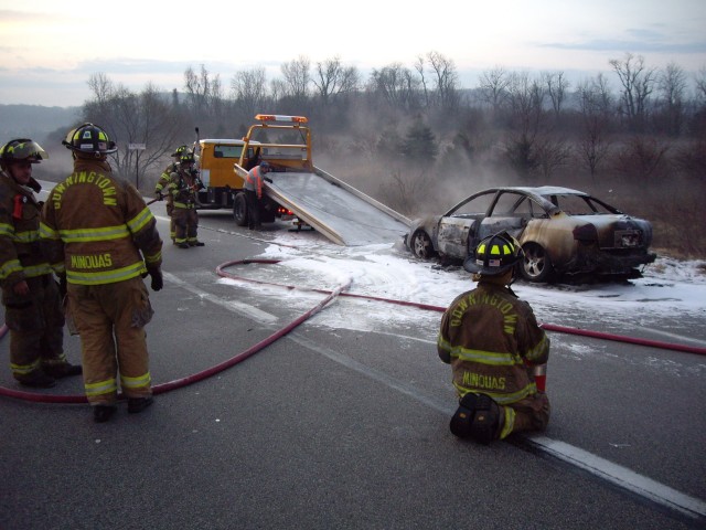 30 Bypass Car Fire